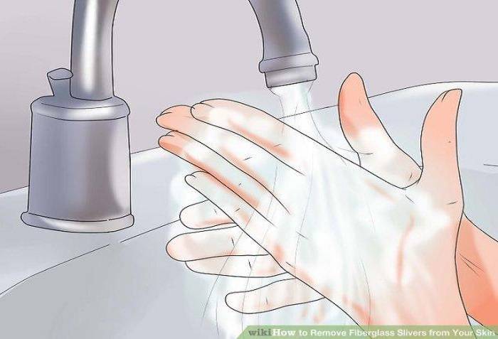 Remove Fiberglass From Skin